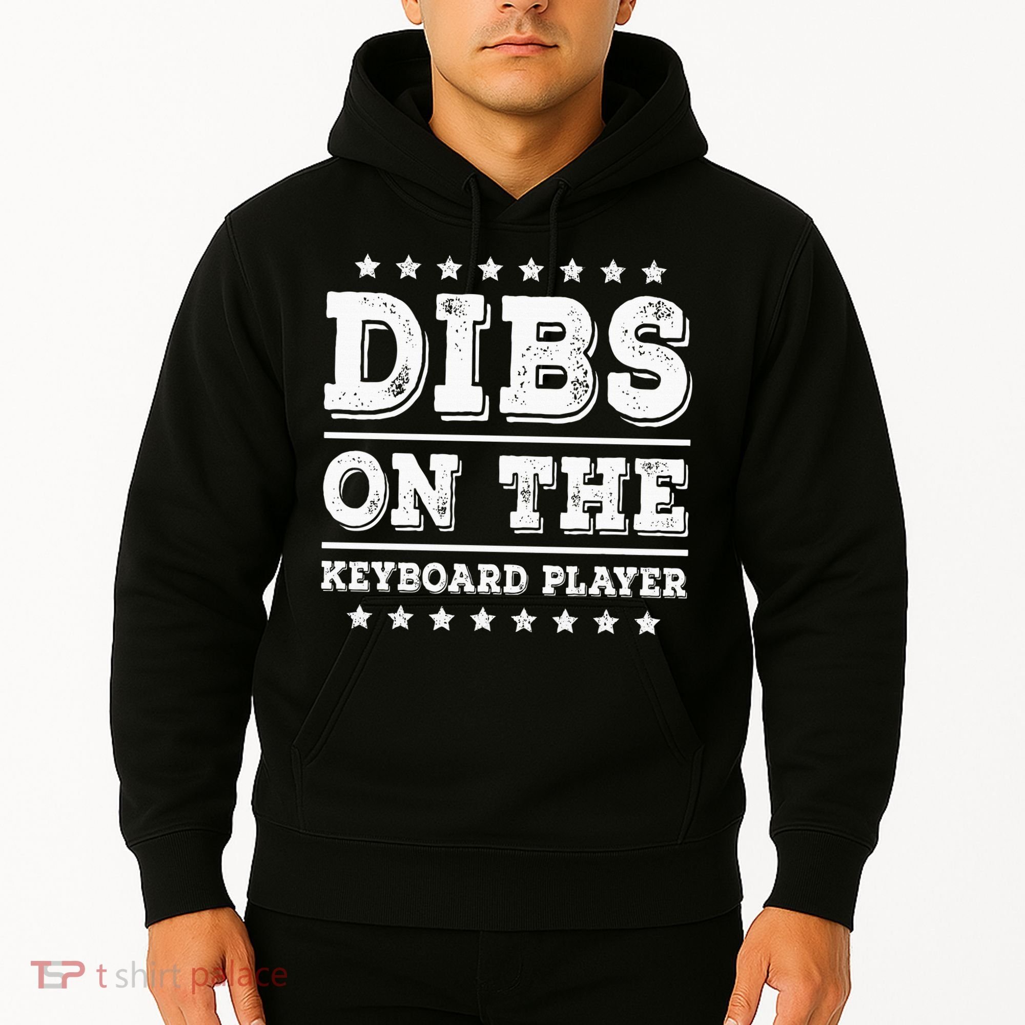 Dibs On The Keyboard Player Funny Pianist Wife Girlfriend Hoodie