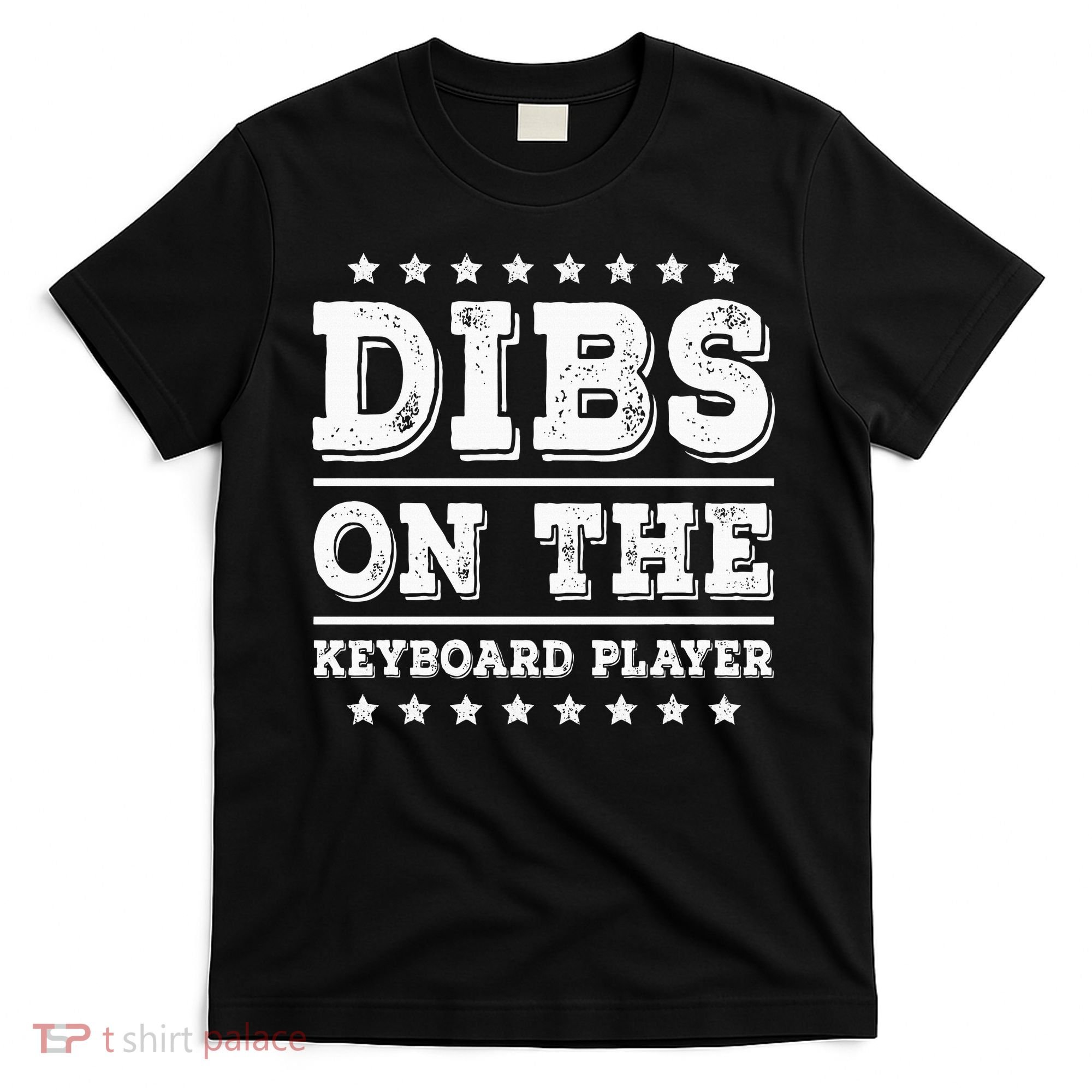 Dibs On The Keyboard Player Funny Pianist Wife Girlfriend T-Shirt