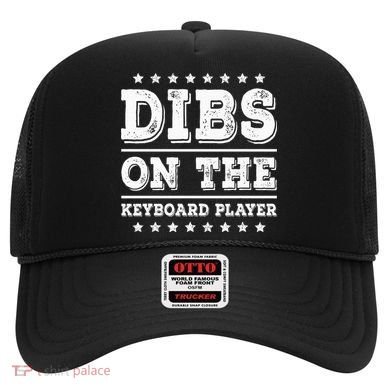 Dibs On The Keyboard Player Funny Pianist Wife Girlfriend Hat