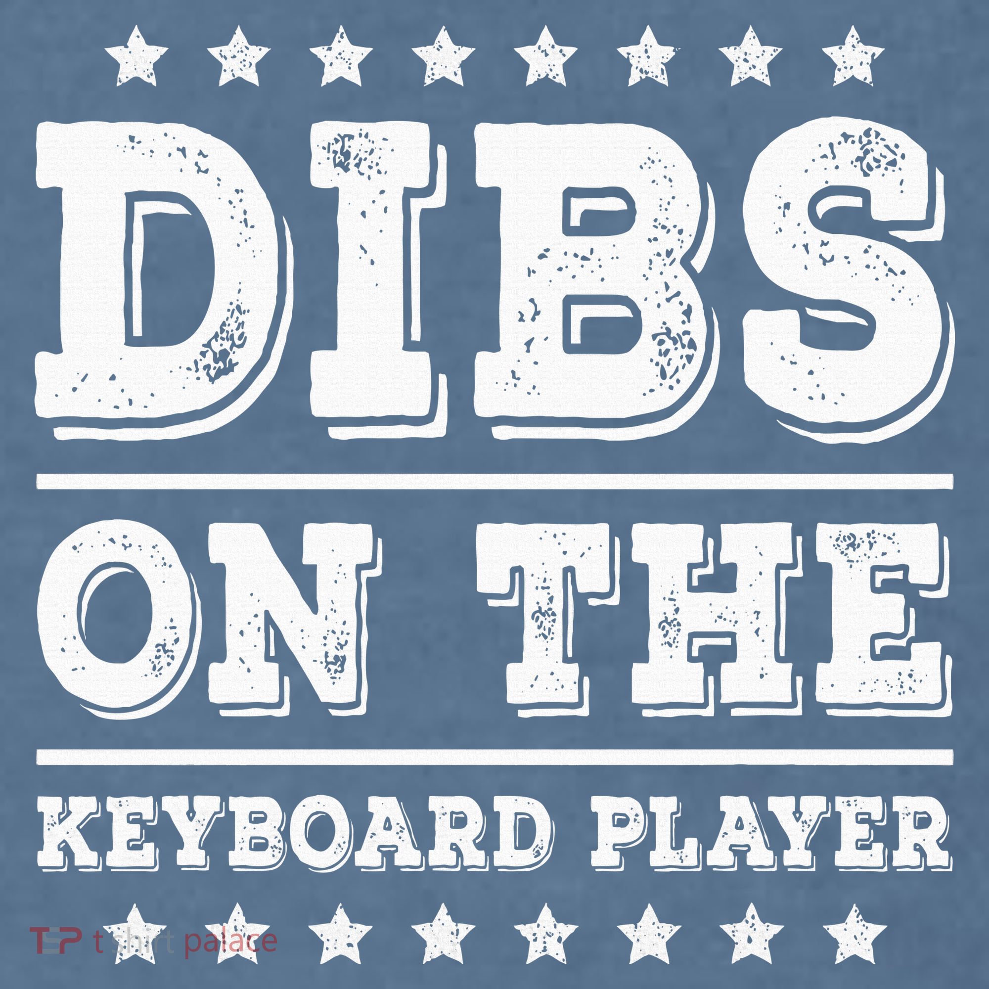 Dibs On The Keyboard Player Funny Pianist Wife Girlfriend Garment-Dyed Sweatshirt