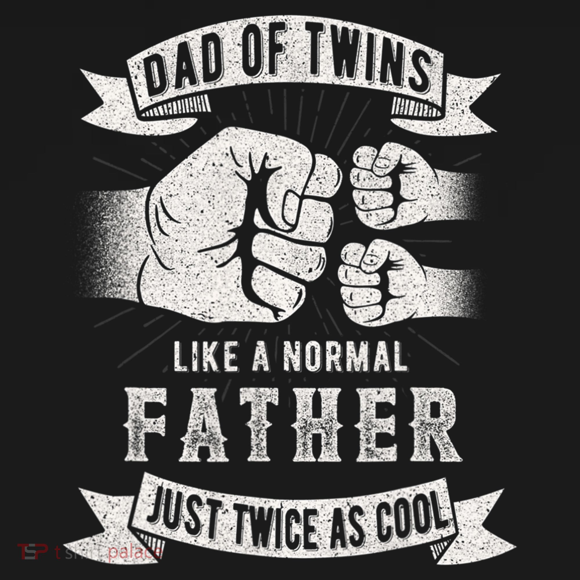 Dad Of Twins Dad Father's Day New Dad To Be Expecting Backpack