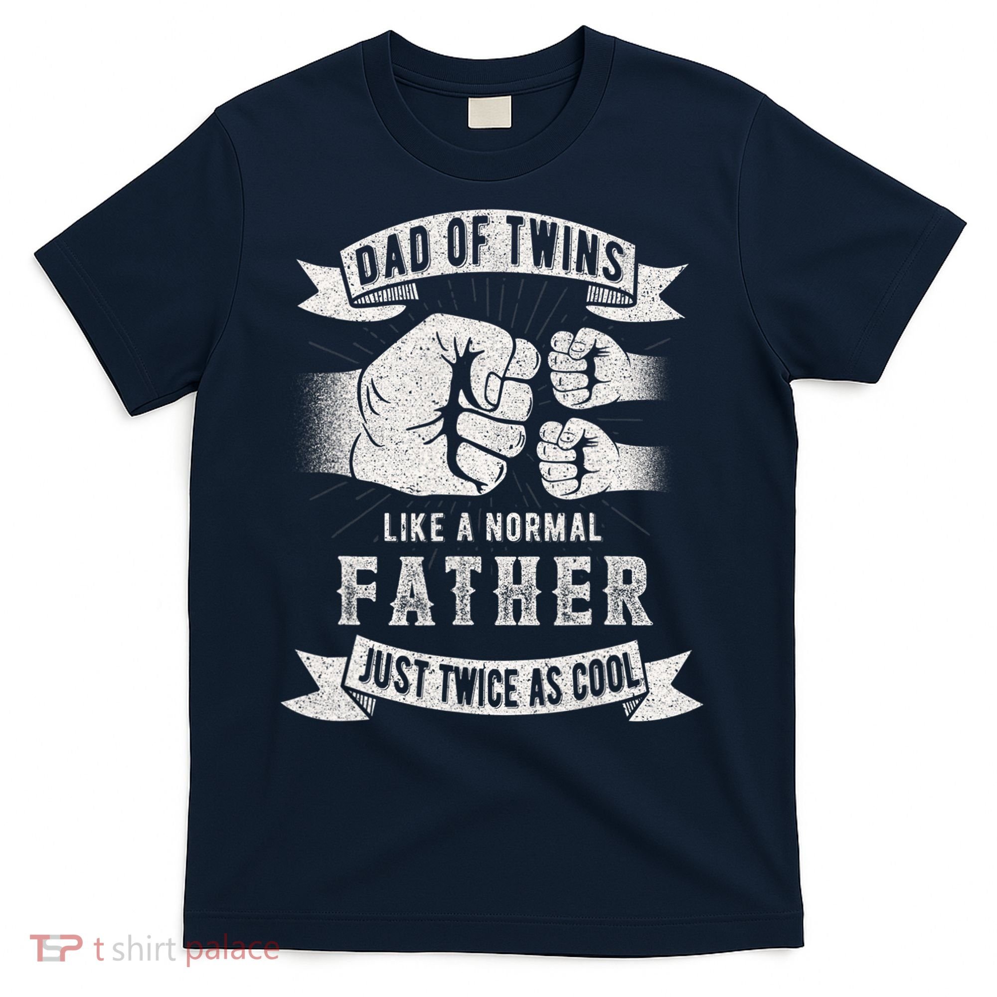Dad Of Twins Dad Father's Day New Dad To Be Expecting T-Shirt