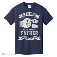 Dad Of Twins Dad Father's Day New Dad To Be Expecting Kids T-Shirt thumb 0