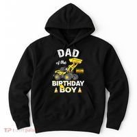 Dad Of The Birthday Boy Construction Family Matching Hoodie thumb 0
