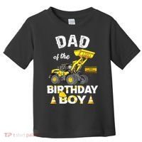 Dad Of The Birthday Boy Construction Family Matching Toddler T-Shirt thumb 0