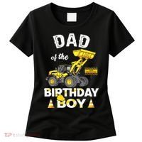 Dad Of The Birthday Boy Construction Family Matching Women's T-Shirt thumb 0