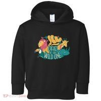 Dad Of The Wild One Birthday Toddler Hoodie thumb 0