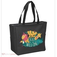 Dad Of The Wild One Birthday Tote Bag thumb 2