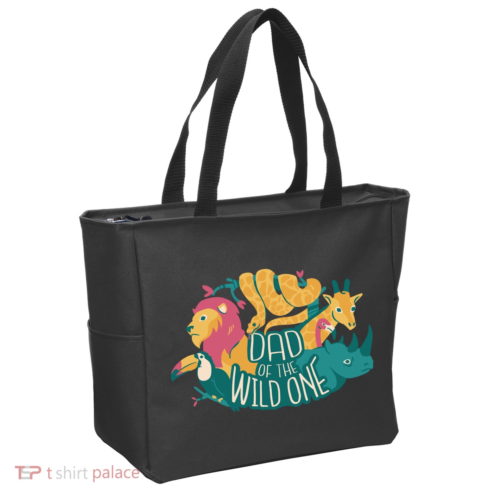 Dad Of The Wild One Birthday Tote Bag