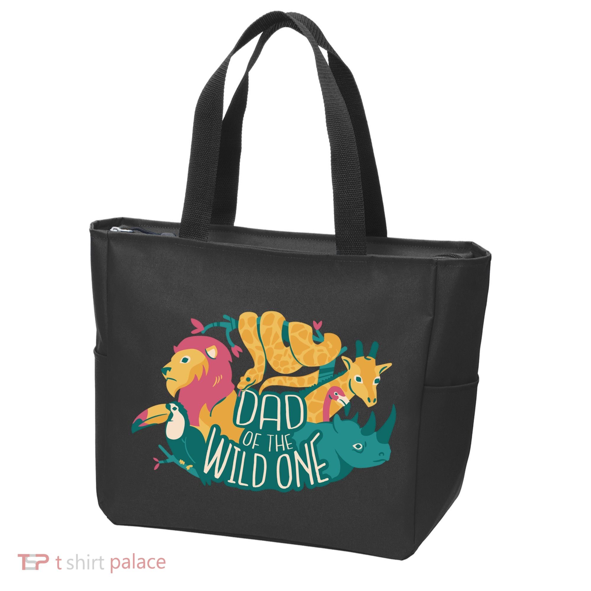 Dad Of The Wild One Birthday Tote Bag