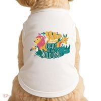 Dad Of The Wild One Birthday Doggie Tank thumb 0