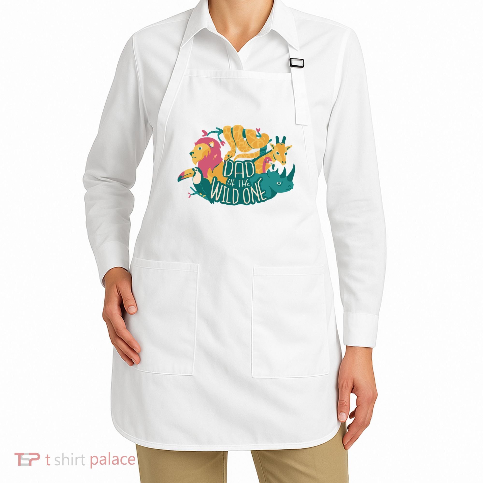 Dad Of The Wild One Birthday Apron