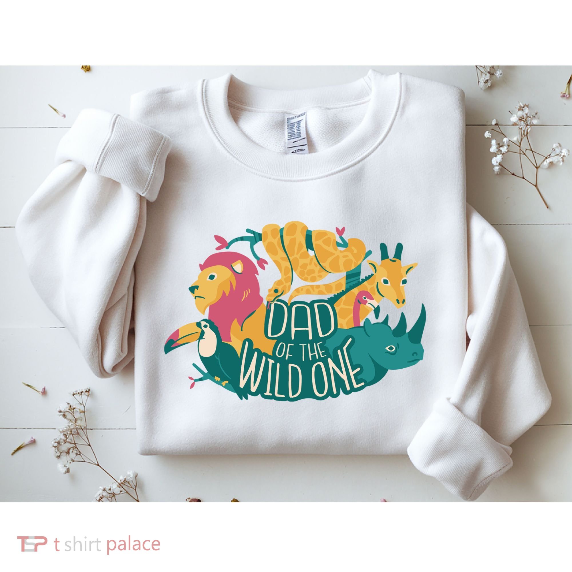 Dad Of The Wild One Birthday Sweatshirt