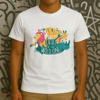 Dad Of The Wild One Birthday T-Shirt thumb 3