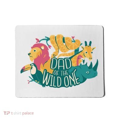 Dad Of The Wild One Birthday Mousepad
