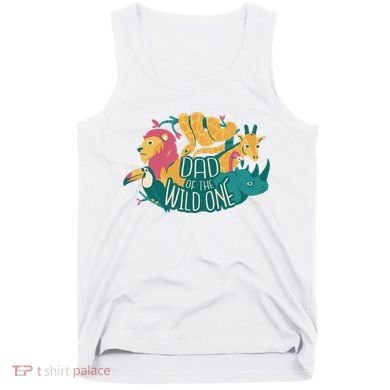 Dad Of The Wild One Birthday Tank Top