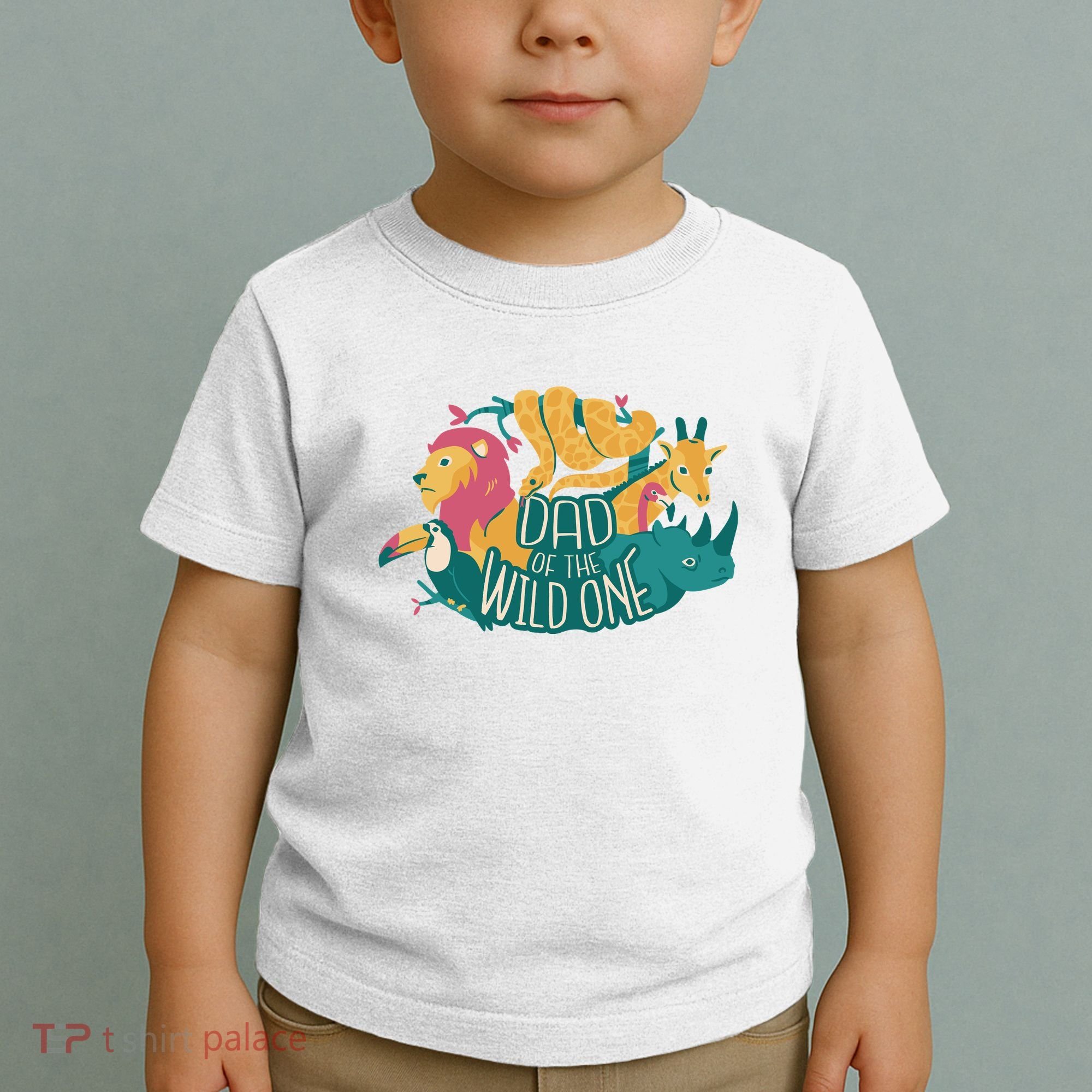 Dad Of The Wild One Birthday Toddler T-Shirt