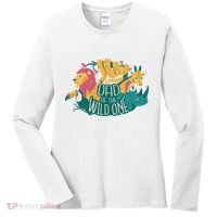 Dad Of The Wild One Birthday Women's Long Sleeve Shirt thumb 0