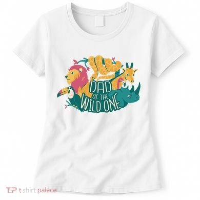 Dad Of The Wild One Birthday Women's T-Shirt