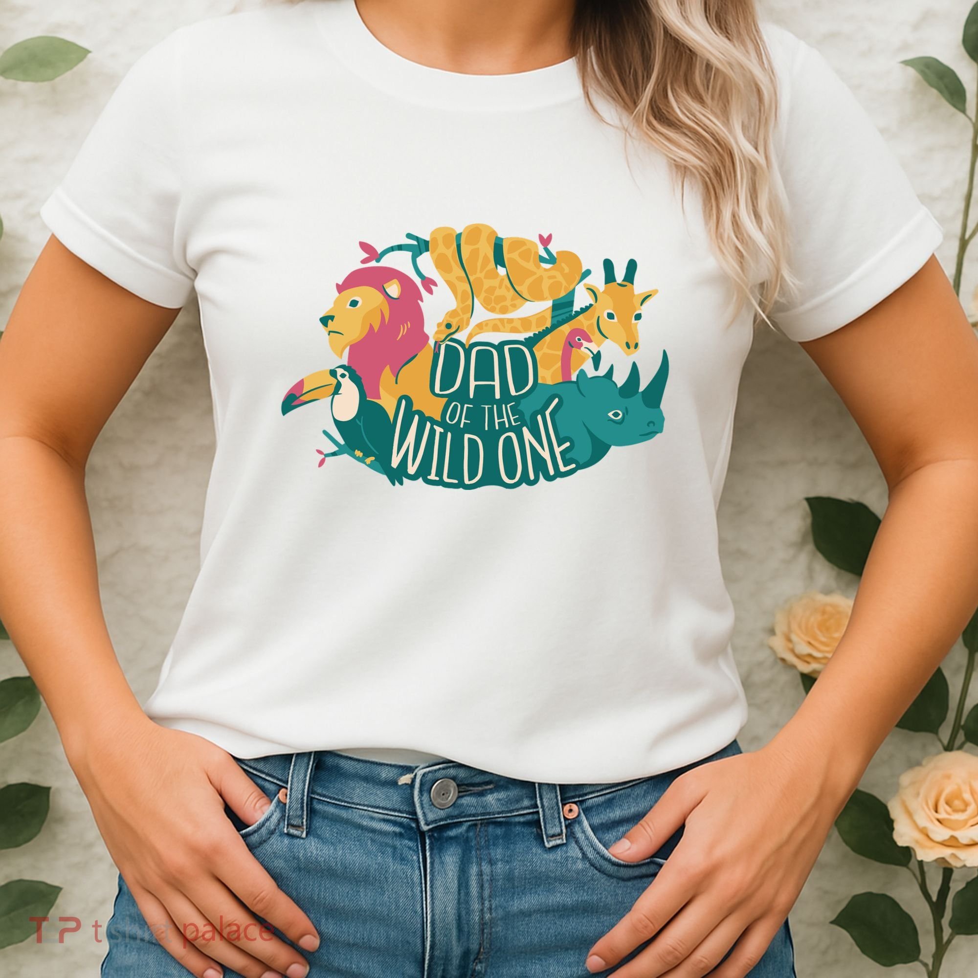 Dad Of The Wild One Birthday Women's T-Shirt