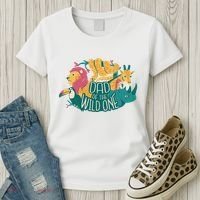 Dad Of The Wild One Birthday Women's T-Shirt thumb 3