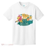 Dad Of The Wild One Birthday Kids T-Shirt thumb 0