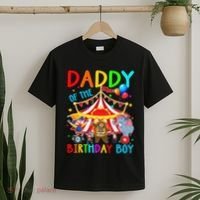Daddy Of The Birthday Carnival Circus Themed Family Bday T-Shirt thumb 2