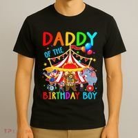 Daddy Of The Birthday Carnival Circus Themed Family Bday T-Shirt thumb 3