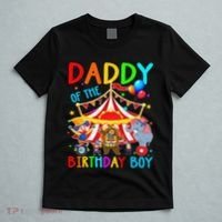 Daddy Of The Birthday Carnival Circus Themed Family Bday T-Shirt thumb 5