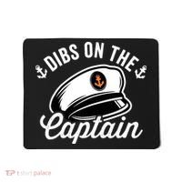Dibs on The Captain Funny Captain Wife Mousepad thumb 0