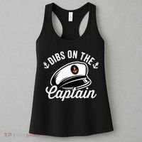 Dibs on The Captain Funny Captain Wife Women's Tank Top thumb 3