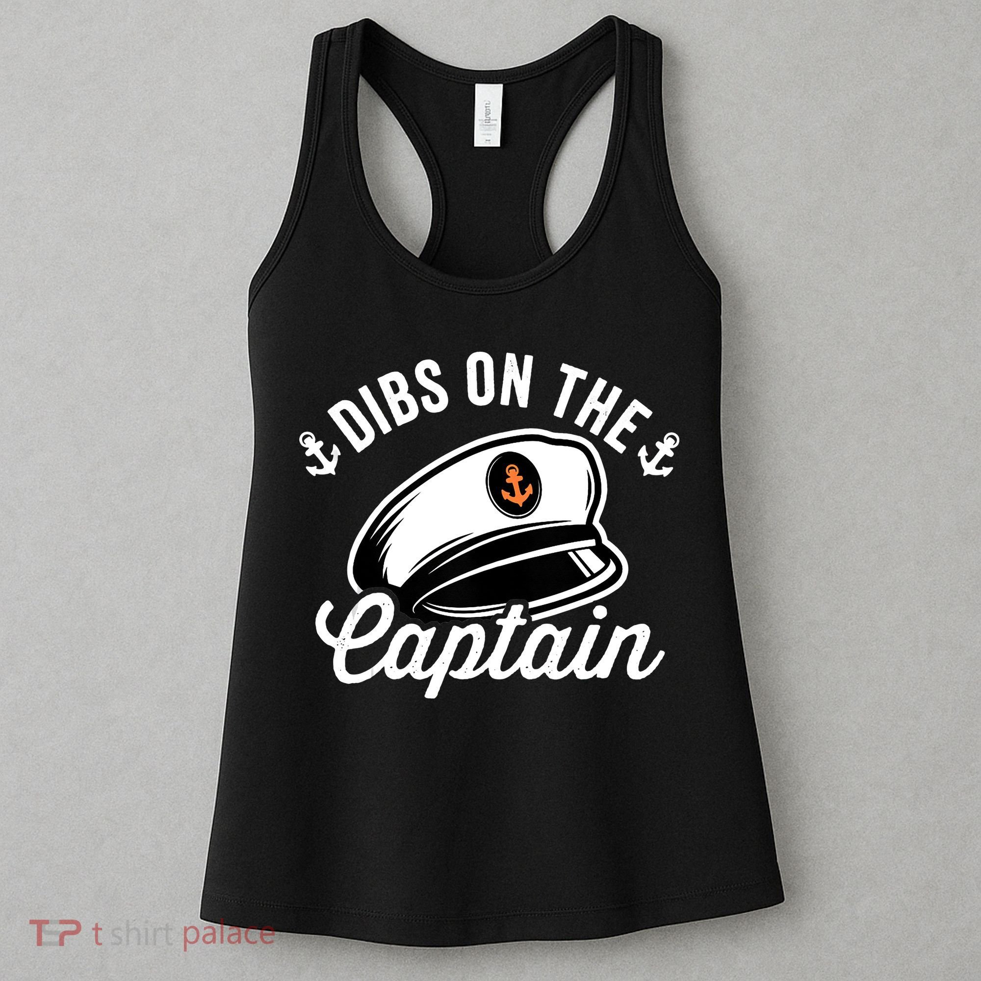 Dibs on The Captain Funny Captain Wife Women's Tank Top