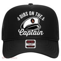 Dibs on The Captain Funny Captain Wife Hat thumb 0