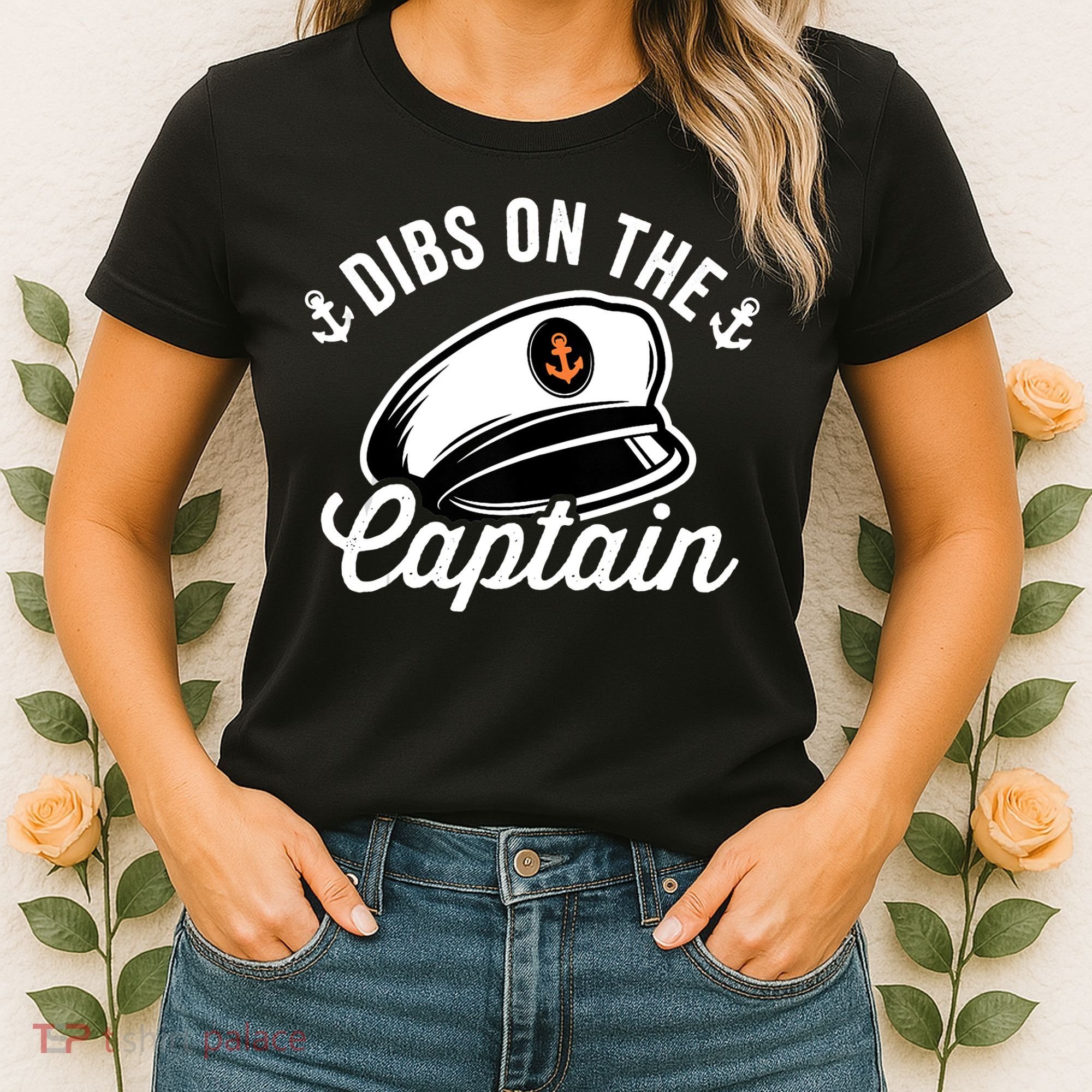 Dibs on The Captain Funny Captain Wife Women's T-Shirt