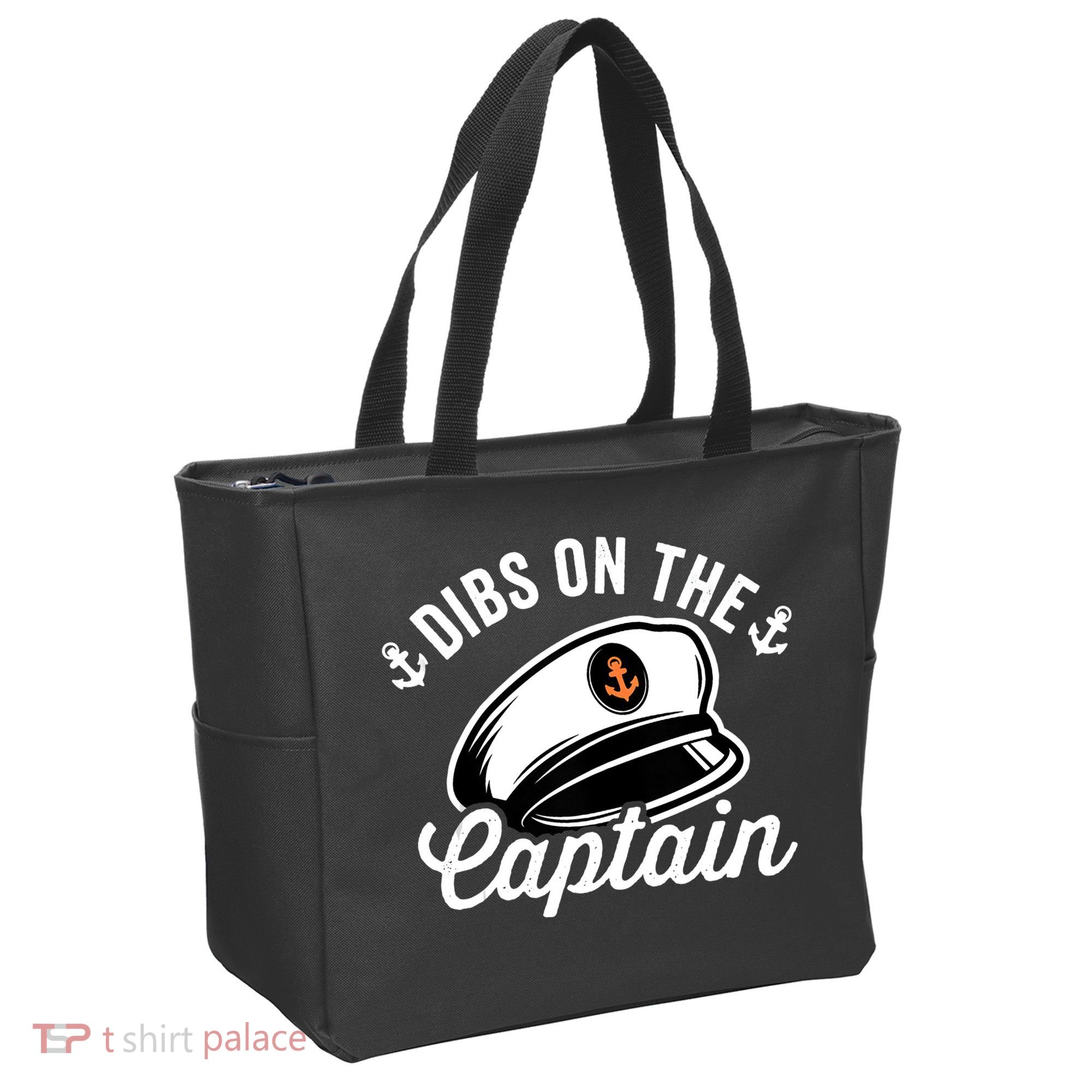 Dibs on The Captain Funny Captain Wife Tote Bag
