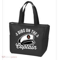 Dibs on The Captain Funny Captain Wife Tote Bag thumb 3