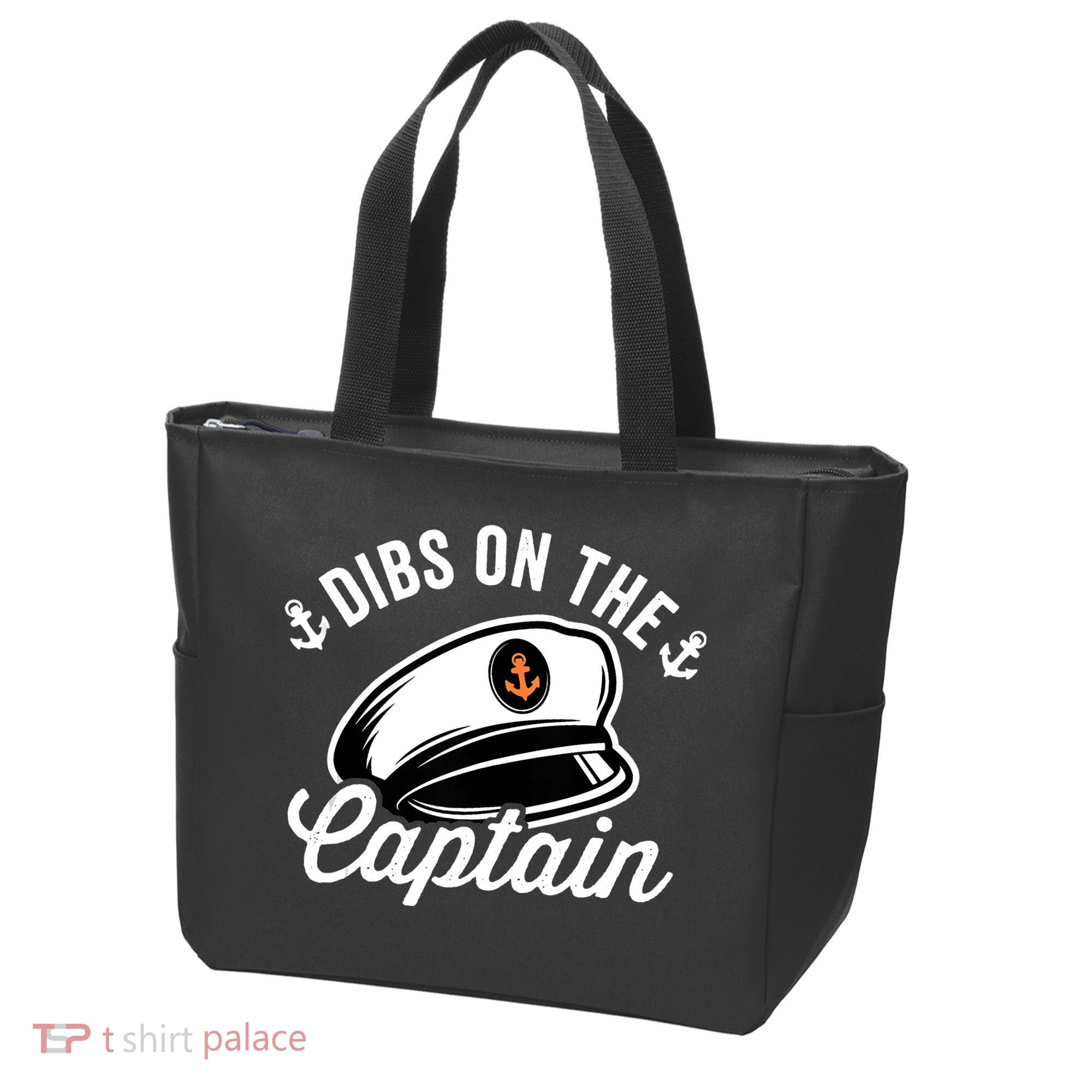 Dibs on The Captain Funny Captain Wife Tote Bag