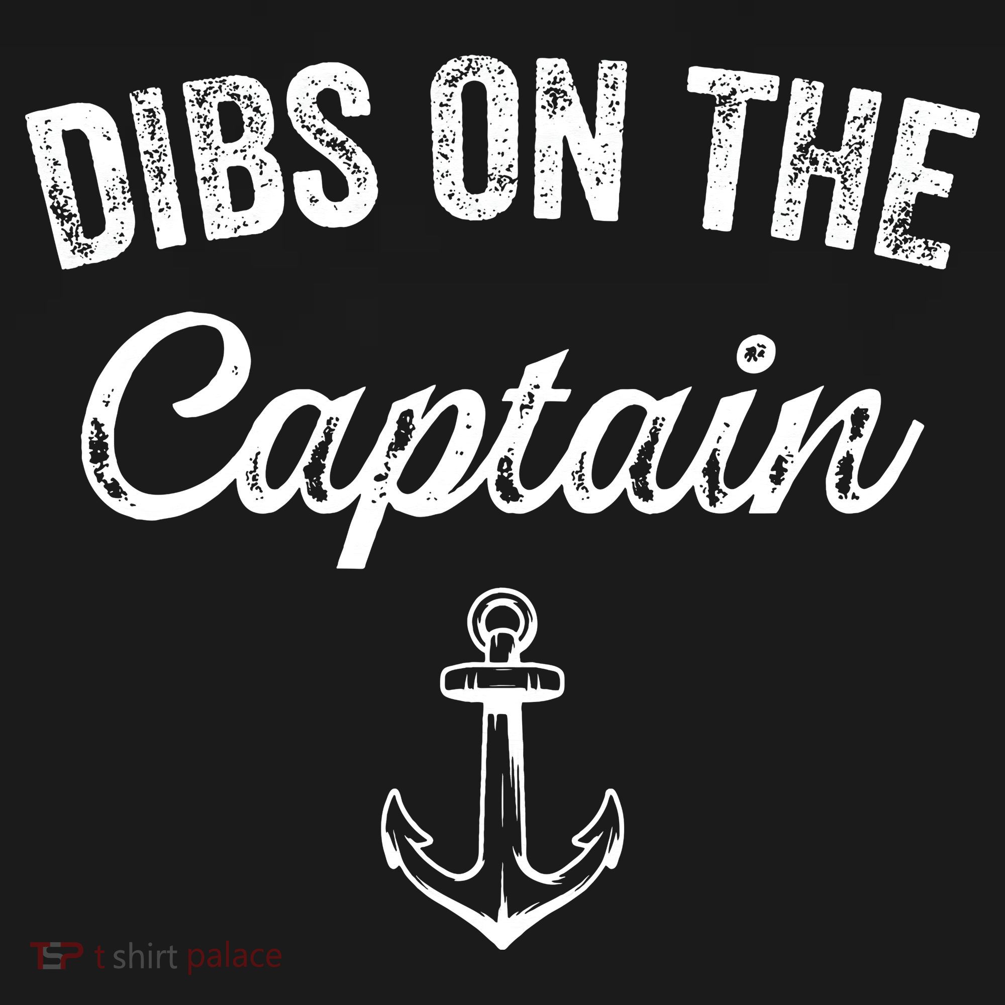 Dibs On The Captain Funny Captain Wife Quote Women's Tank Top