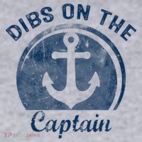 Dibs On The Captain Funny Boating Captain Wife Women's Sweatshirt thumb 2