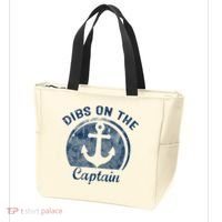 Dibs On The Captain Funny Boating Captain Wife Tote Bag thumb 3