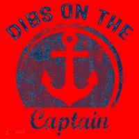 Dibs On The Captain Funny Boating Captain Wife Santa Hat thumb 1
