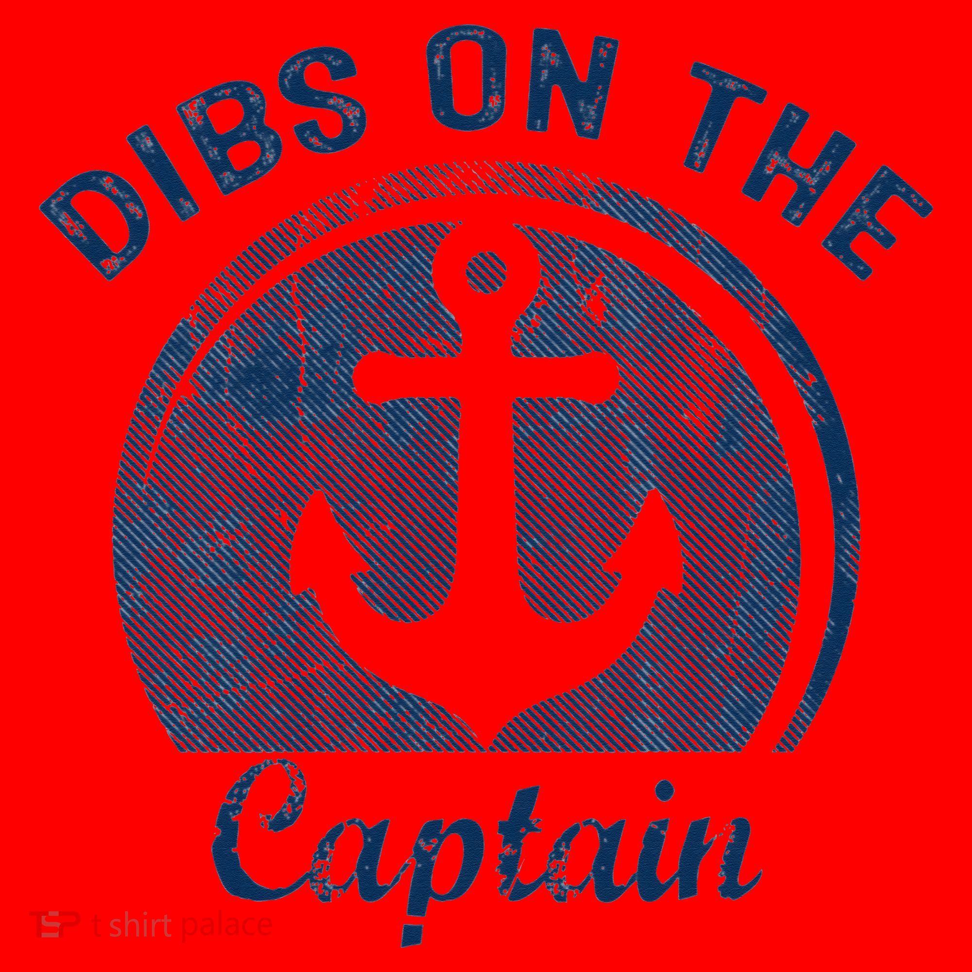 Dibs On The Captain Funny Boating Captain Wife Santa Hat