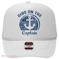 Dibs On The Captain Funny Boating Captain Wife Hat thumb 0