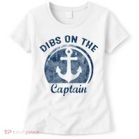 Dibs On The Captain Funny Boating Captain Wife Women's T-Shirt thumb 0