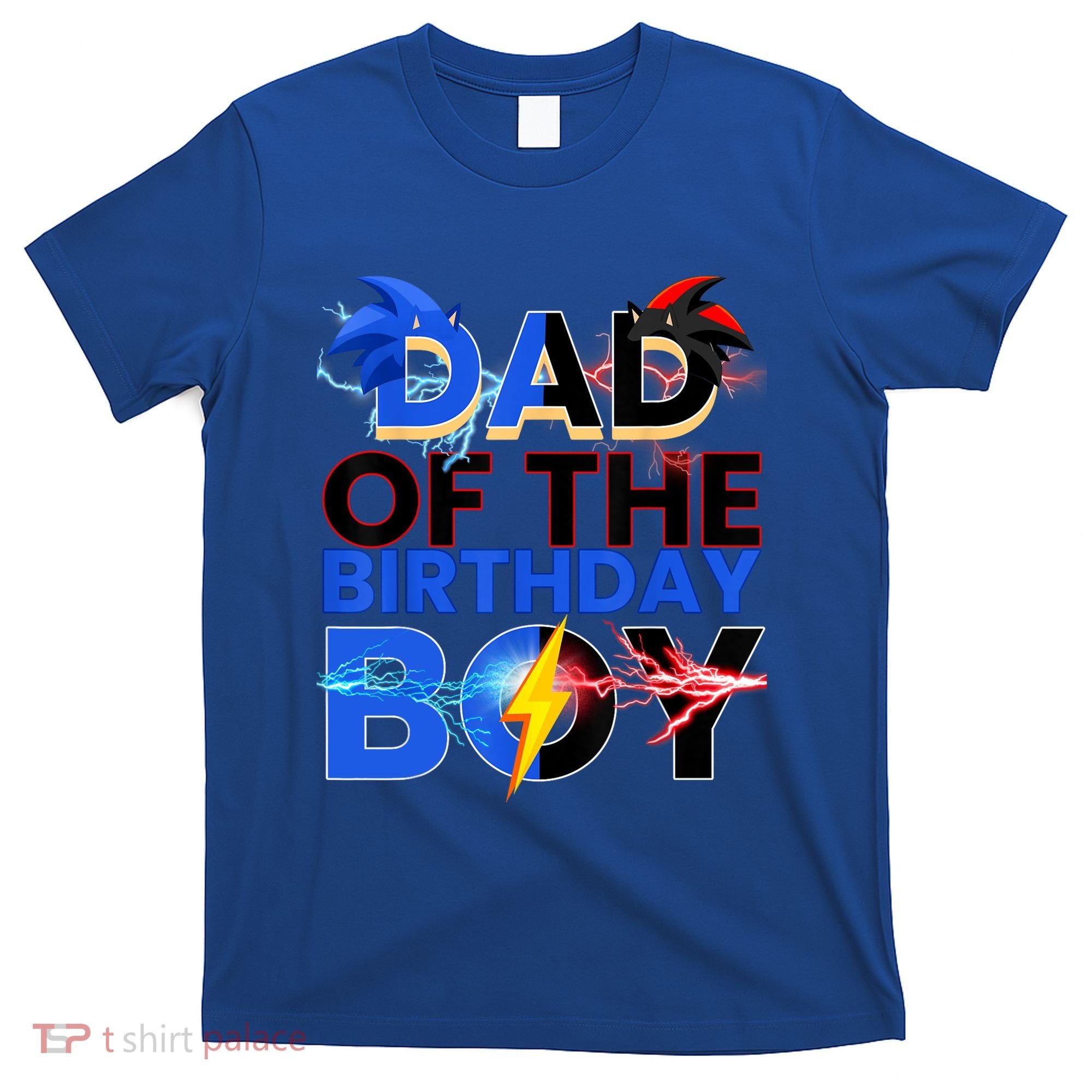 Dad Of The Birthday Boy Hedgehog Family Party Decorations T-Shirt