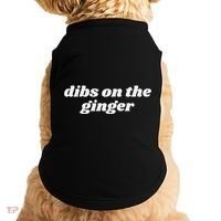 Dibs On The Ginger Baby St Patricks Day Doggie Tank thumb 0