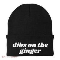 Dibs On The Ginger Baby St Patricks Day Beanie thumb 0