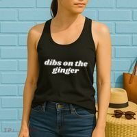Dibs On The Ginger Baby St Patricks Day Women's Tank Top thumb 2