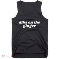 Dibs On The Ginger Baby St Patricks Day Tank Top thumb 0