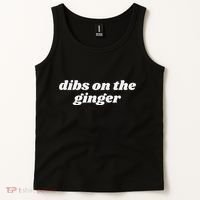 Dibs On The Ginger Baby St Patricks Day Tank Top thumb 2